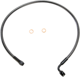 Brake Line - 10 mm-90° - 26" - Black Pearl