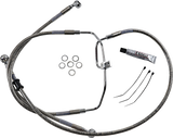 Extended Length Stainless Steel Brake Line Kit