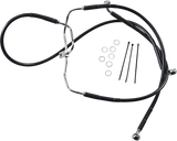 Extended Length Black Vinyl Brake Line Kit [2/2]