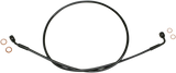 Brake Line - EZ Align - Stainless Steel - Black