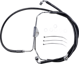 Extended Length Black Vinyl Brake Line Kit [2/2]