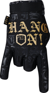 Strapped Hang On Gloves