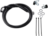 Extended Length Black Vinyl Brake Line Kit [2/2]