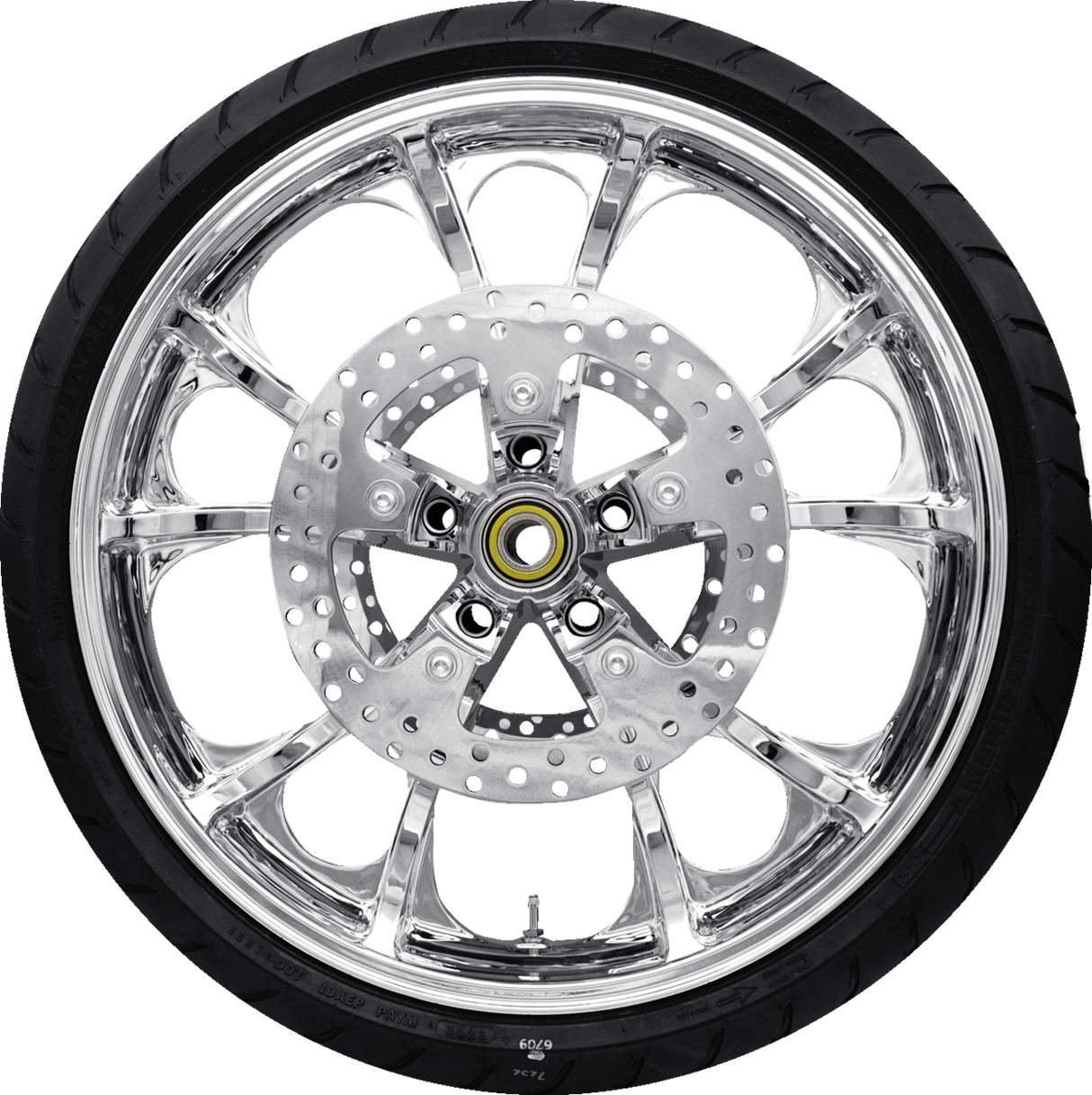 Front Largo Wheel/Rotor/Tire Combination