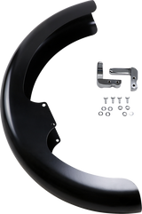 Hugger Series Front Fender with Mounting Blocks for Softail/Dyna