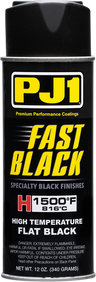 Fast Black Matte High-Temperature Paint