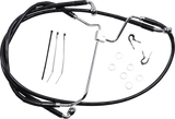 Extended Length Black Vinyl Brake Line Kit [2/2]
