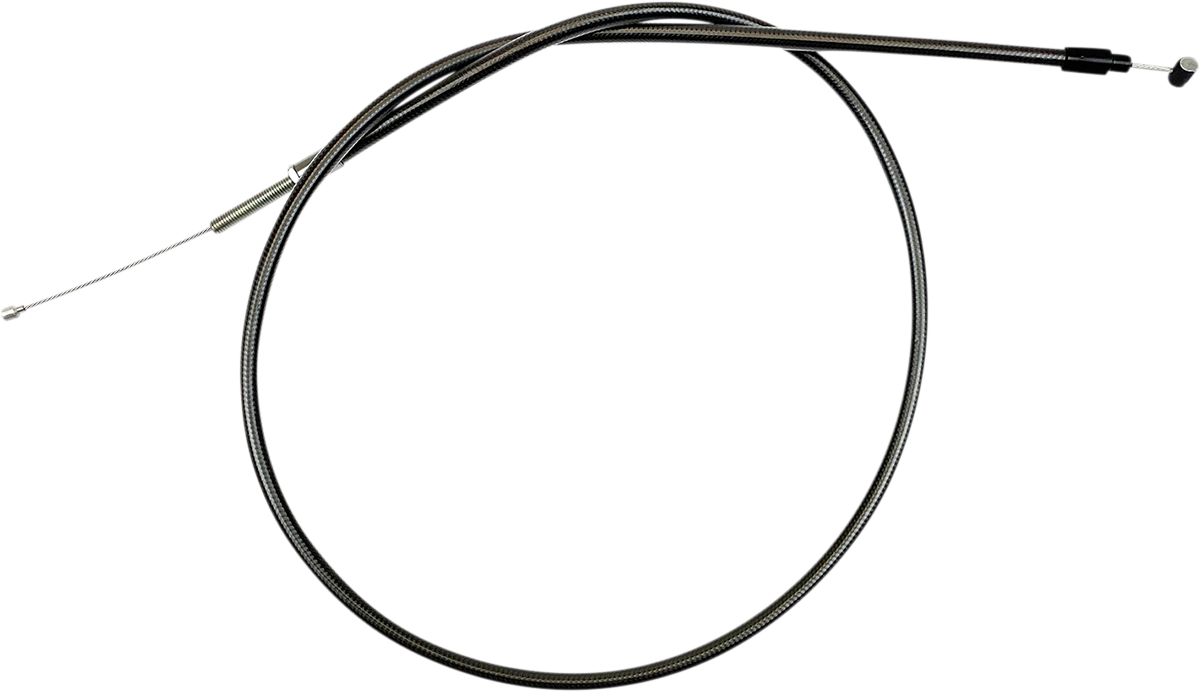 High-Efficiency Black Pearl™ Clutch Cable for Indian - +4"
