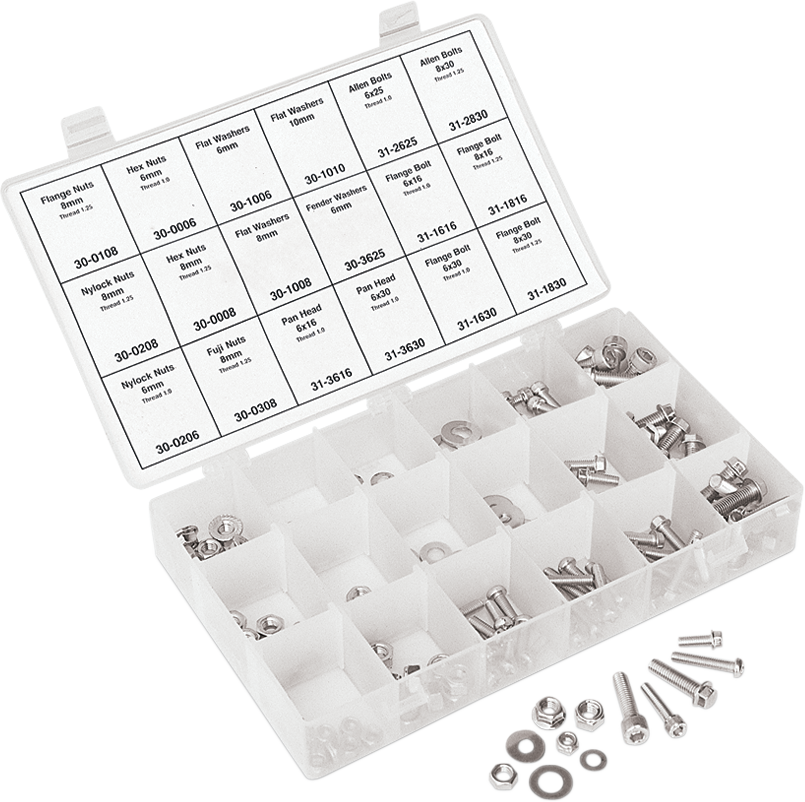 180 Piece Metric Hardware Kit