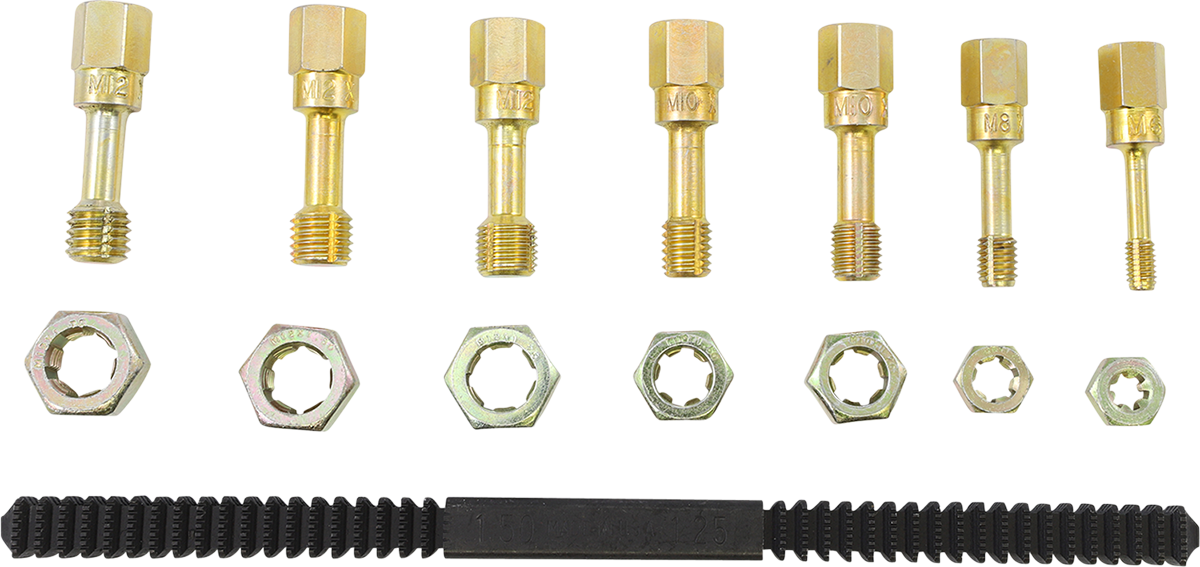 Metric Thread Restorer Set