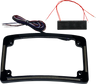 Radius License Plate Frame with Auxiliary Red LEDs and Tag Illumination