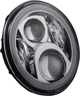 7" Halo Headlamp with Touring Adapter