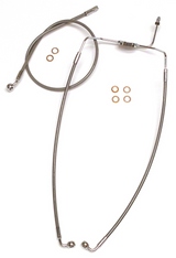 Brake Line - Front - XR - Stainless Steel