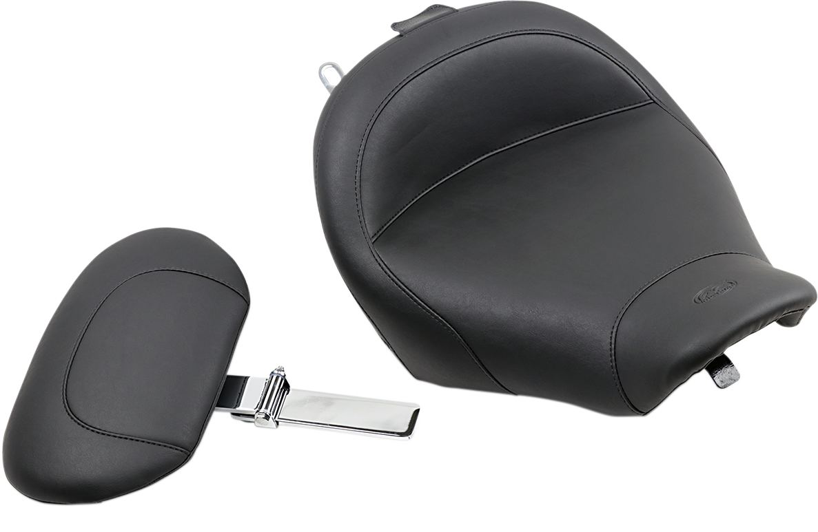 Wide Solo Seat with Removable Backrest