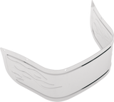 Front Fender Skirt — Flame