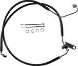Extended Length Black Vinyl Brake Line Kit [2/2]