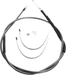 High-Efficiency Black Pearl™ Clutch Cable - 74-11/16"