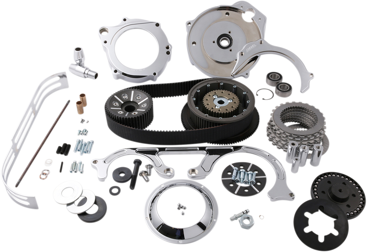2" Open Belt Drive Kit with 2-Piece Motor Plate