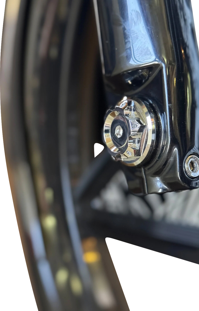 Y-Axle Custom Front Axle Kit with Turret Style Axle Cover