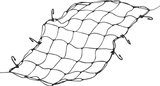 Elastic Carrying Net with Hooks