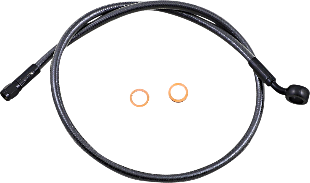 Brake Line - 12mm-35° - 32" - Black Pearl