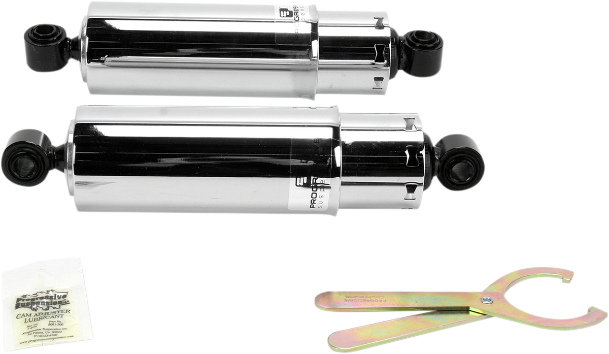412 Series Shocks — Chrome
