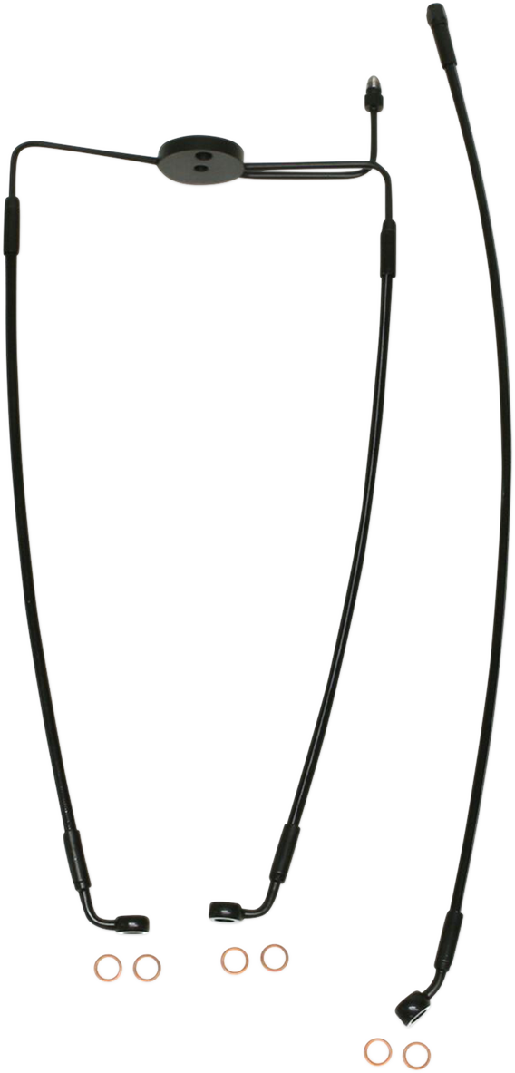 Brake Line - Front - XR - Black