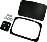 Small Radius Three-Bolt Style License Plate Mount Assembly