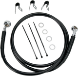 Extended Length Black Vinyl Brake Line Kit [2/2]