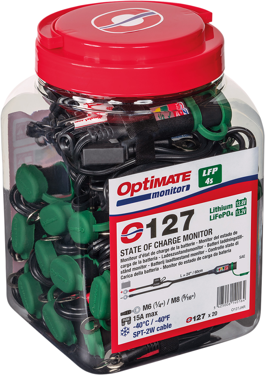 Optimate™ Lithium Battery Status/Charge System Monitor