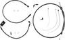 Black Pearl™ Designer Handlebar Installation Kit - 10" - '18-'24 Softail