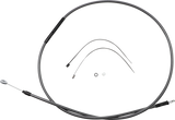 High-Efficiency Polished KARBONFIBR Clutch Cable - 72-11/16"