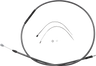 High-Efficiency Polished KARBONFIBR Clutch Cable - 72-11/16"