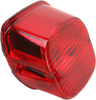 Laydown Taillight Lens with Bottom Tag Lens