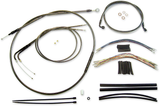 Black Pearl™ Designer Handlebar Installation Kit - 12"-14" - '08-'13 FLH