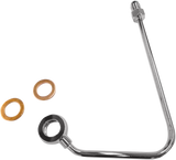 ABS Upper Brake Line Adapter - 4-3/4" Length - Chrome