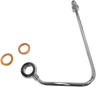 ABS Upper Brake Line Adapter - 4-3/4" Length - Chrome