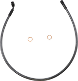 Brake Line - Front - 12 mm - 35° - 28" - KARBONFIBR