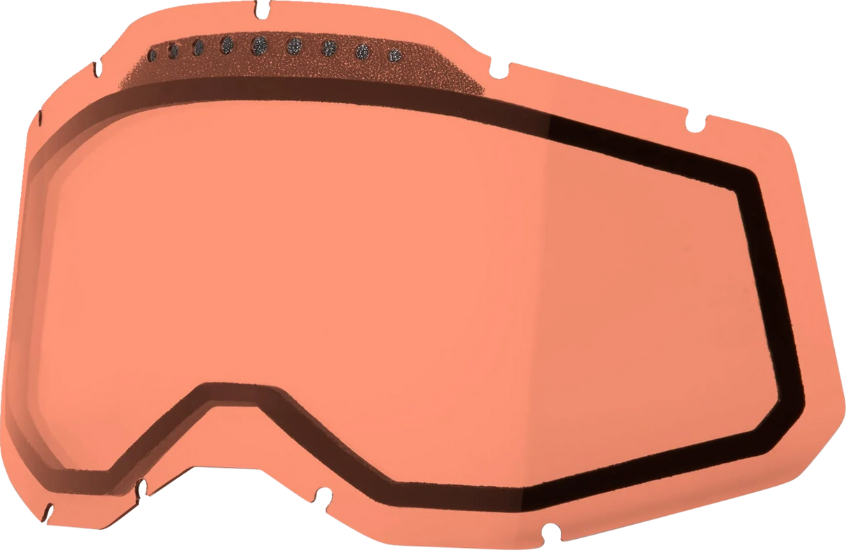 Accuri 2/Racecraft 2/Strata 2 Goggle Dual Pane Vented Lens — Anti-Fog/Vented