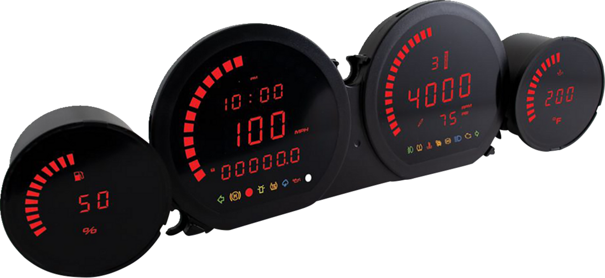 HD-03L Four-Piece LED Gauge Kit