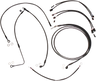 Black Pearl™ Designer Handlebar Installation Kit - 12"-14" - '16 FLSS