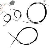 Standard Black Vinyl Handlebar Cable/Brake Line Kit — Ape Hanger