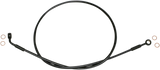 Brake Line - EZ Align - Stainless Steel - Black