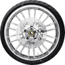 Front Atlantic Wheel/Rotor/Tire Combination