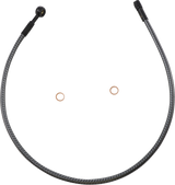 Brake Line - Front - 10 mm - 180° - 28" - KARBONFIBR