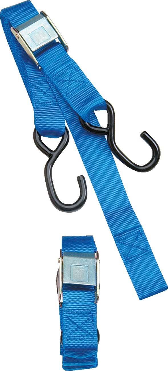 1-1/2" Heavy-Duty Cam Buckle Tie-Downs with Built-In Assist