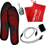 3V Rechargeable Heated Insoles with Remote