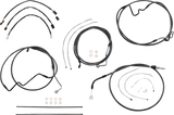 Black Pearl™ Designer Handlebar Installation Kit - 15"-17" - '21-'23 FLH