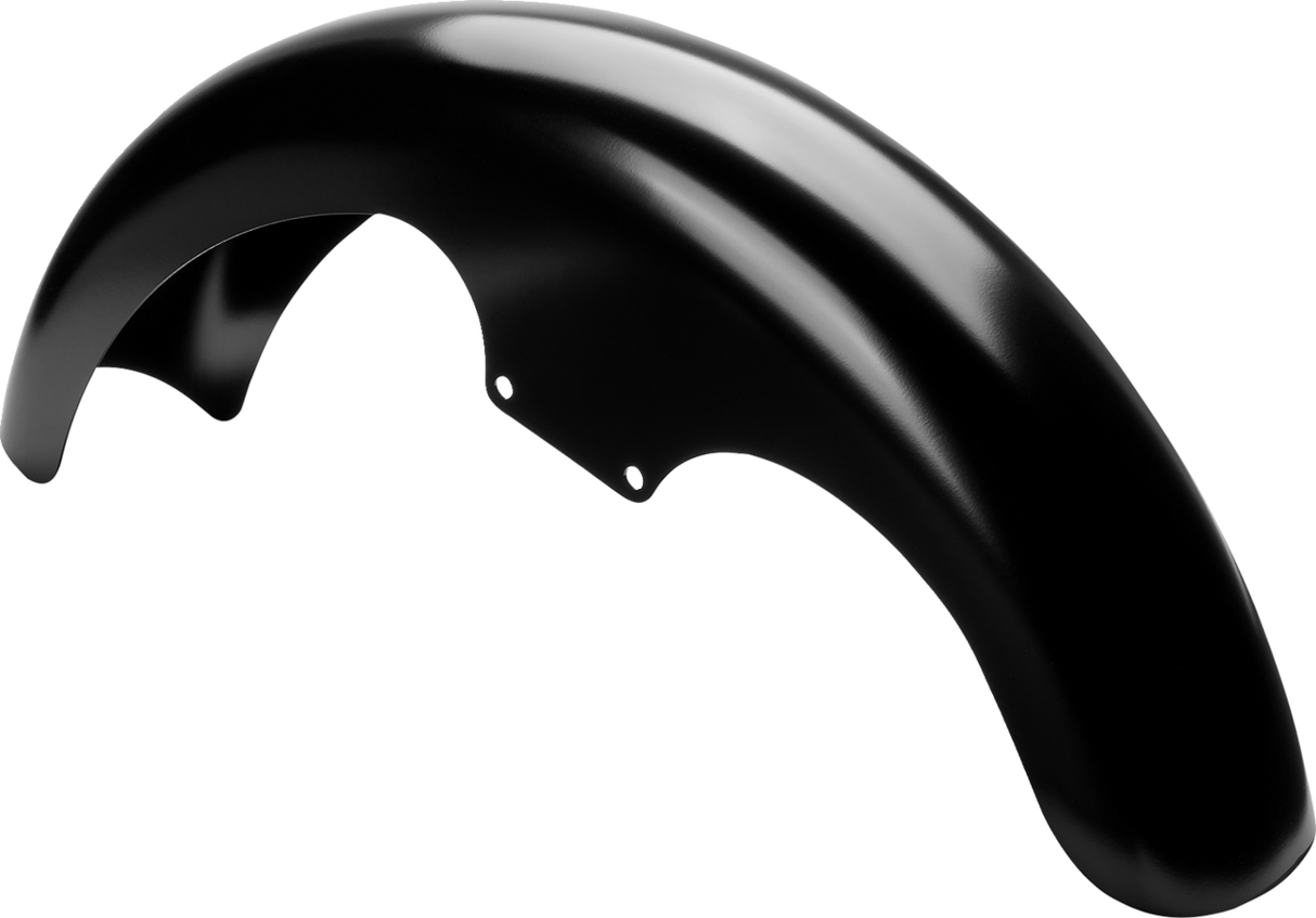 Hugger Series Front Fender with Mounting Blocks for Softail/Dyna