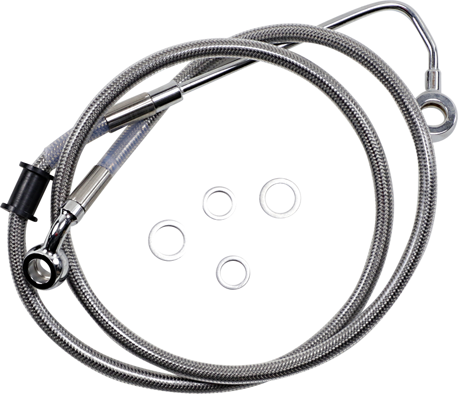 Extended Length Stainless Steel Brake Line